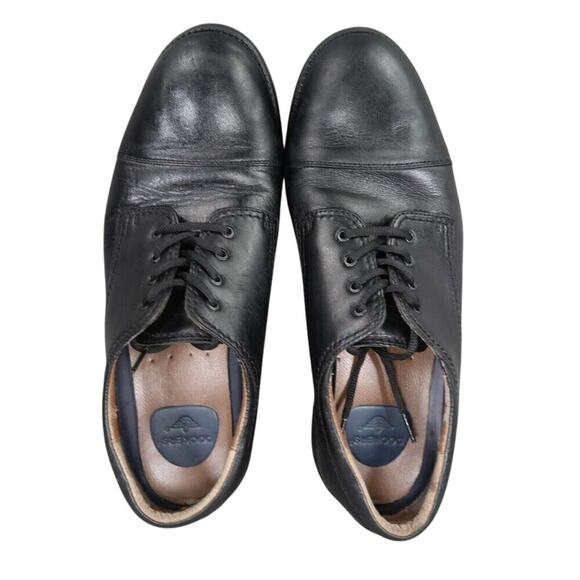 Dockers Shoes Mens 12 Oxford Derby Black Leather Gordon Classic Formal Cap Toe main image 10